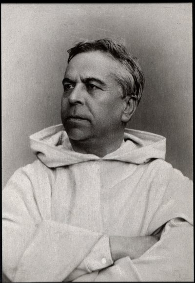 Portrait of Pere Henri Didon, French Dominican preacher, writer and educator by French Photographer
